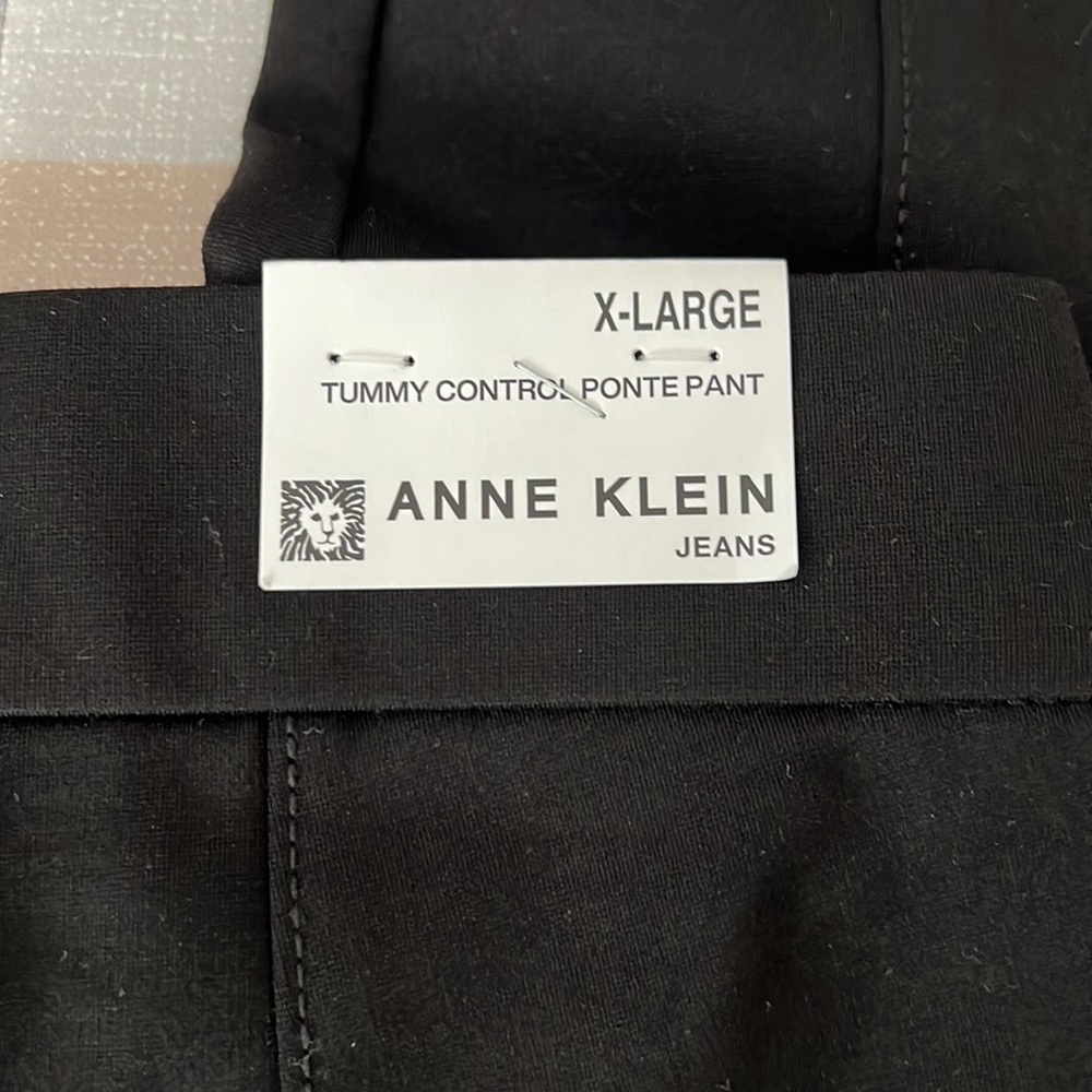 New ANNE KLEIN JEANS Ladies,(Tummy Control Ponte Pants) size XL